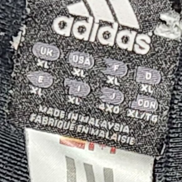 Adidas 3-Stripes Tricot Open Hem Track Pants – Black/White – Men’s XL - Picture 4 of 5